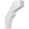 Ekena Millwork 5-in. W x 16-in. D x 22-in. H Monterey Architectural Grade PVC Knee Brace BRCP05X16X22MON - alternate 1